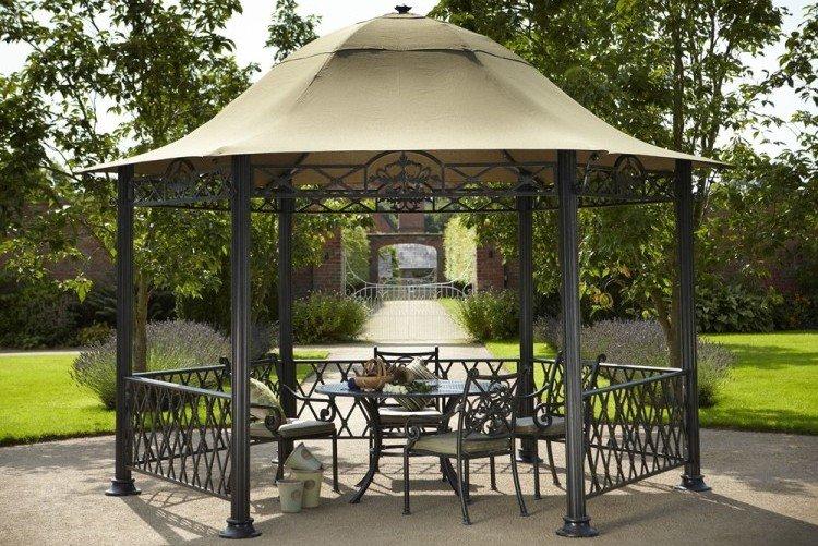 Gazebo en métal bricolage