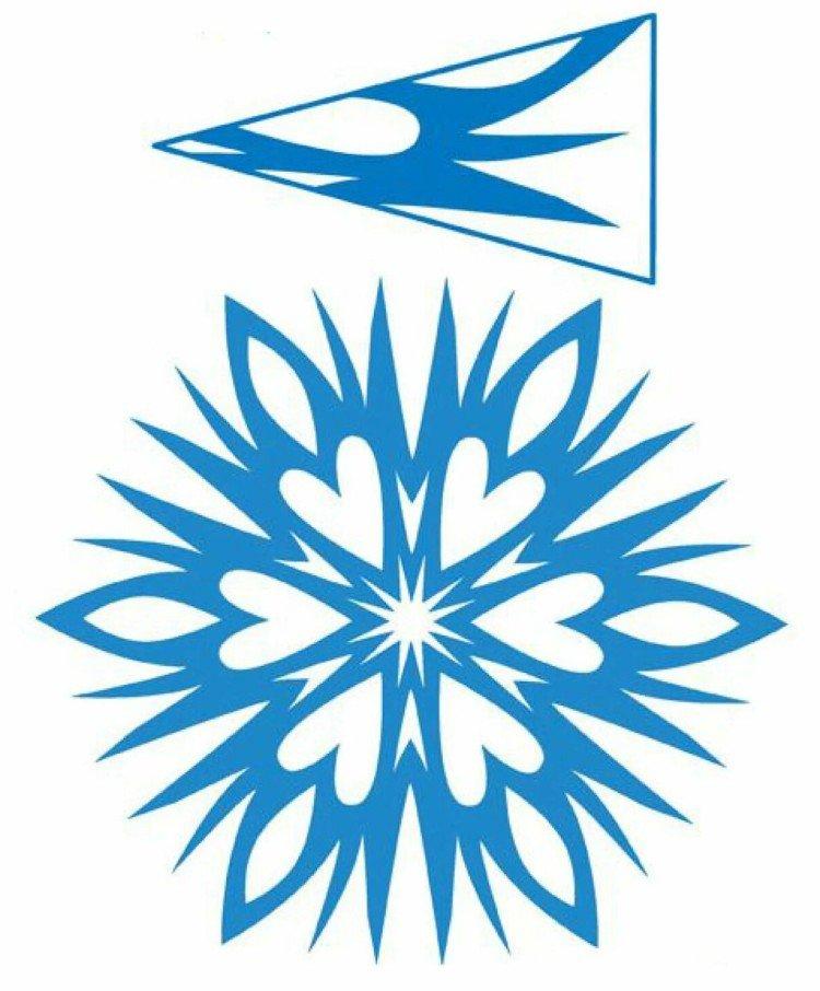 Flocons de neige en papier DIY - photos et idées