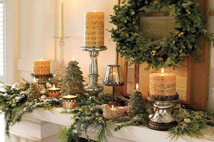 Comment décorer une pièce pour le Nouvel An - photos et idées