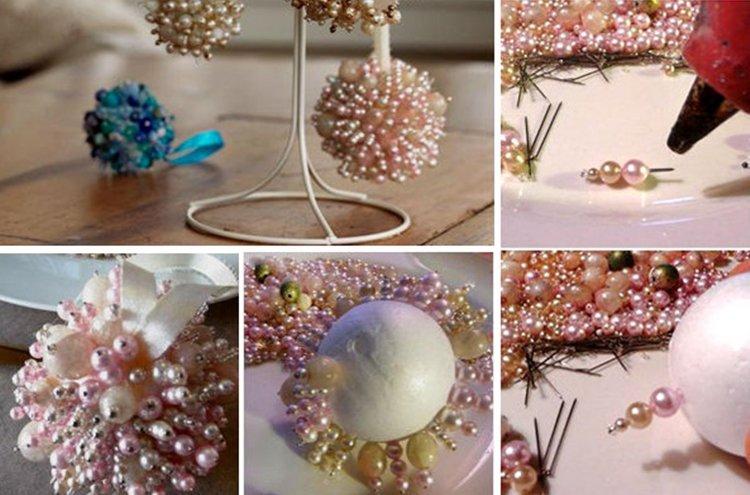 Boules de Noël insolites - Comment décorer un appartement pour le nouvel an 2020