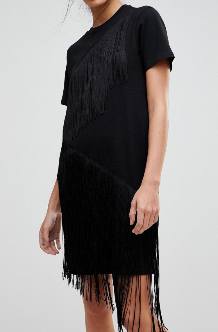 Frange délicate - Comment décorer une robe de vos propres mains