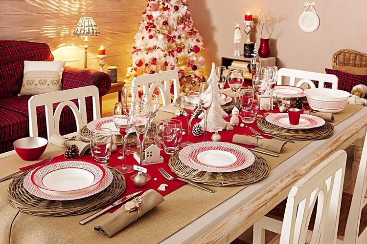 Comment décorer une table pour le Nouvel An 2021 - photos et idées