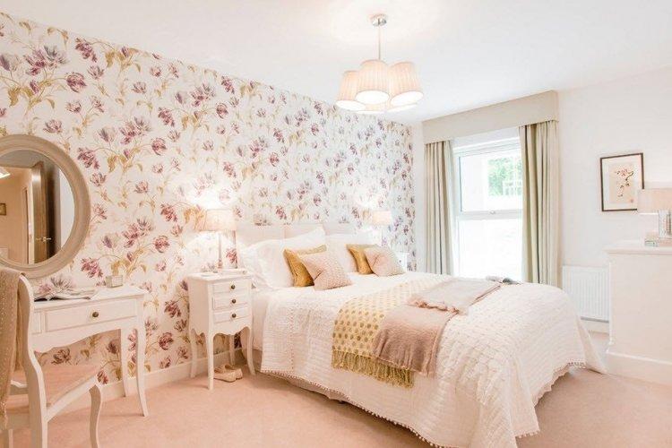 Imprimé floral - Comment agrandir visuellement une pièce