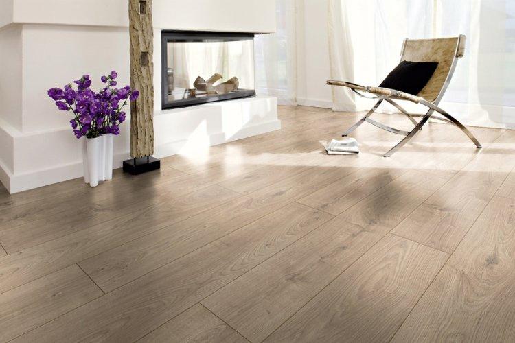 Grand revêtement de sol - Comment agrandir visuellement une pièce