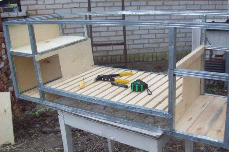 Cadre - Cages à lapins DIY