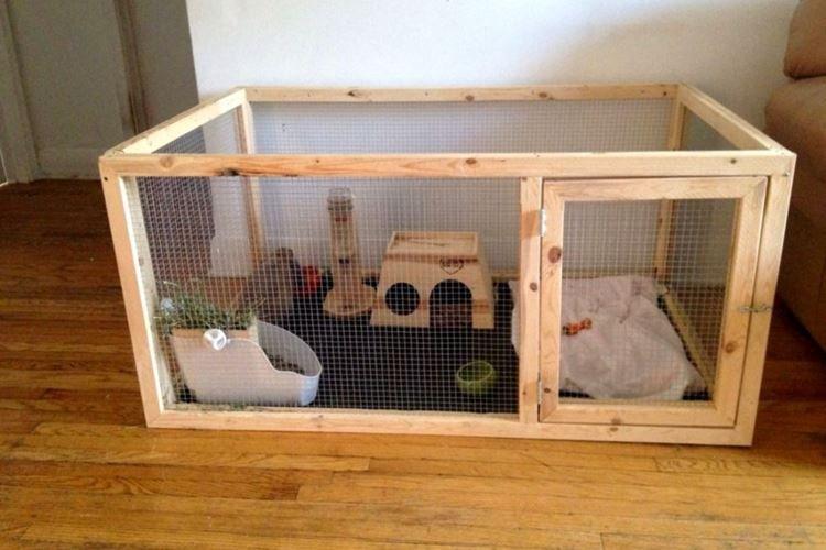 Cages de lapin nain bricolage