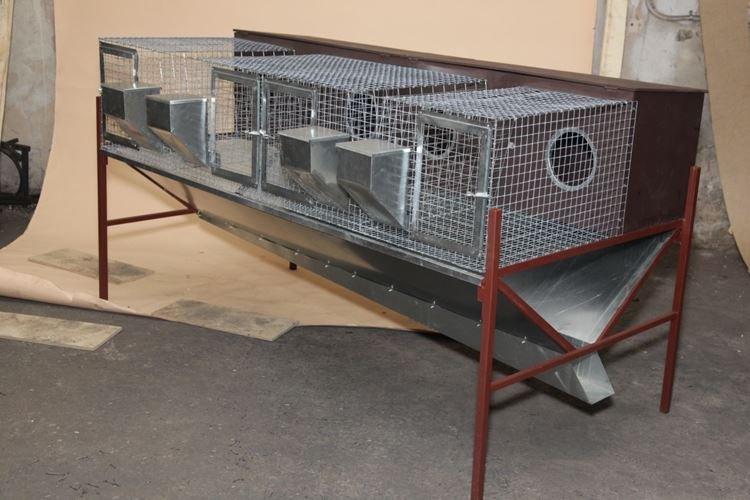 Cages de bricolage pour gros lapins