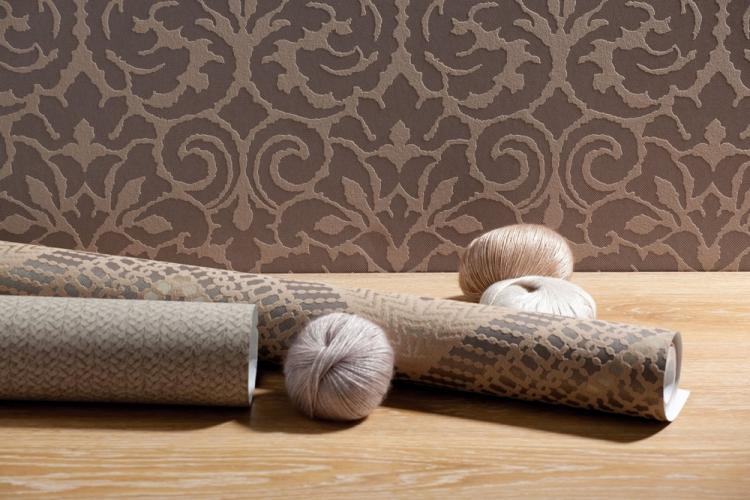 Papier peint intissé - Combinaison de papiers peints dans la cuisine