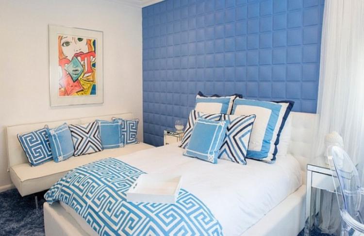 Combinaison de textures - Combinaison de papier peint dans la chambre