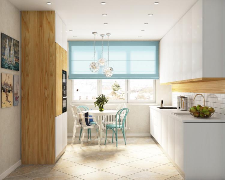 Cuisine Souffle de la mer - design d'intérieur