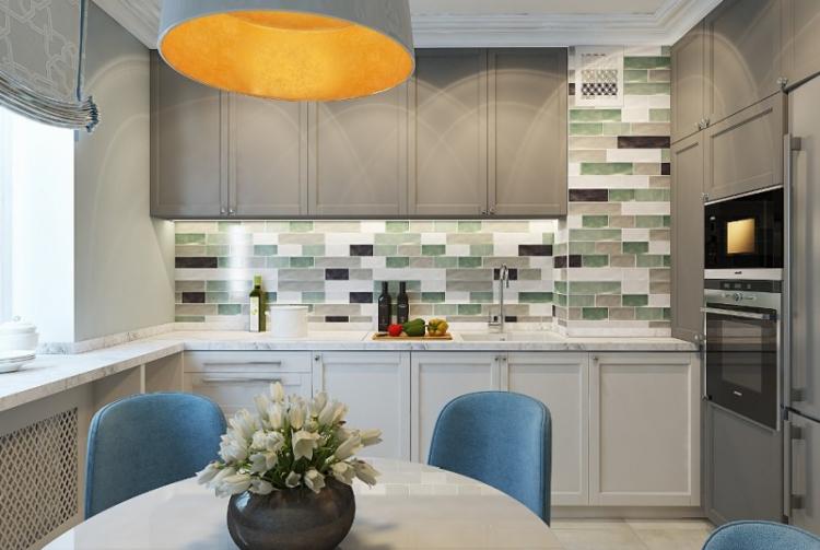 Cuisine Art Nouveau - Photo Interior Design