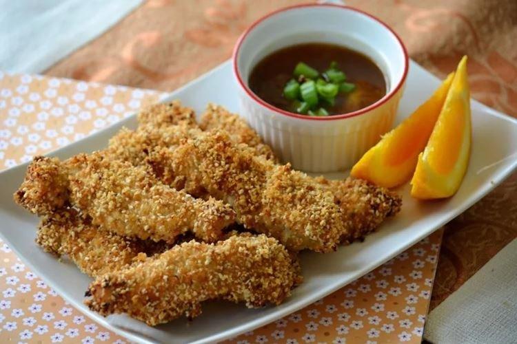 Pépites panées de pain frais à la maison - recette