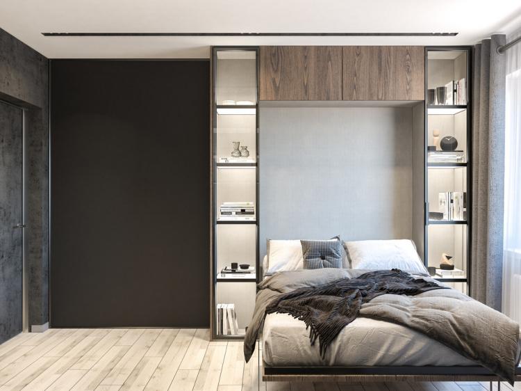 Appartement Loft en béton - design d'intérieur