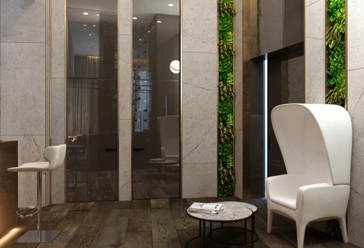 Appartement Brass & Wood - design d'intérieur