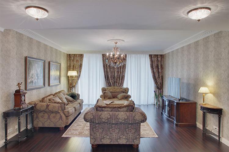 Appartement motif classique - design d'intérieur