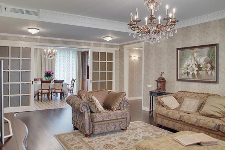 Appartement motif classique - design d'intérieur