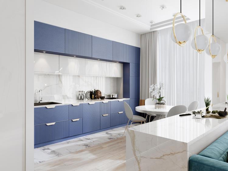 Appartement design Scintillement de la mer, complexe résidentiel Sky Fort