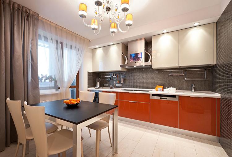 Appartement loft à Moscou - design d'intérieur