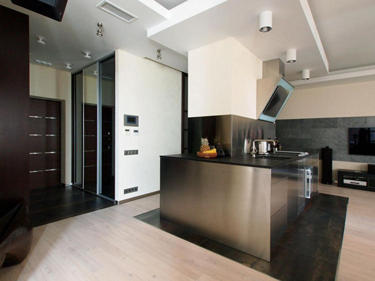 Appartement sur le quai Karamyshevskaya - design d'intérieur