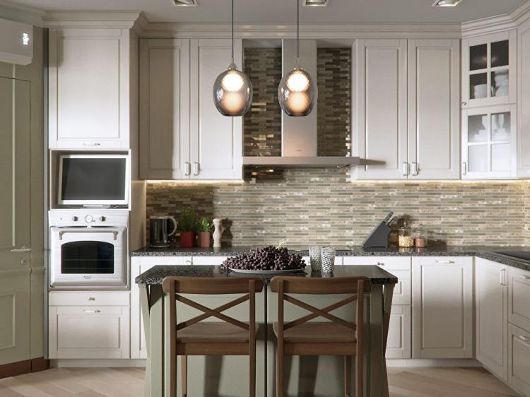 Conception d'un appartement sur le maréchal Timochenko, Kiev