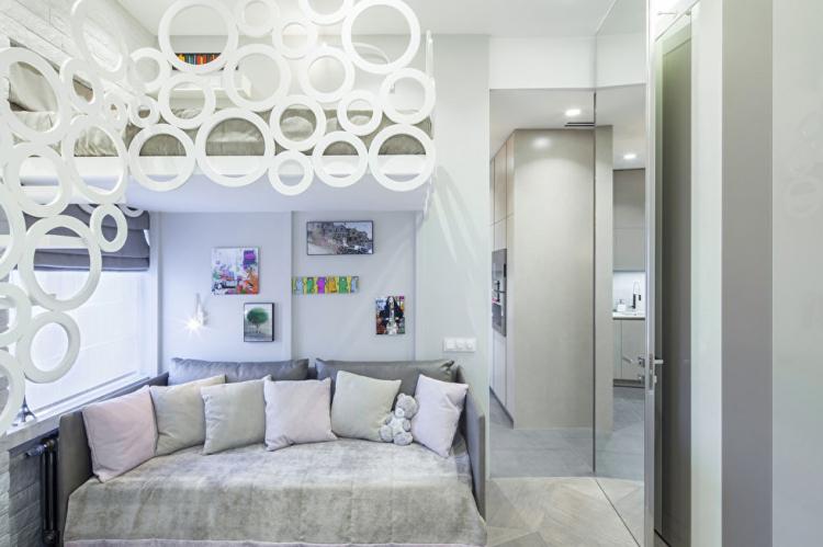 Appartement sur Smolenskaya - design d'intérieur