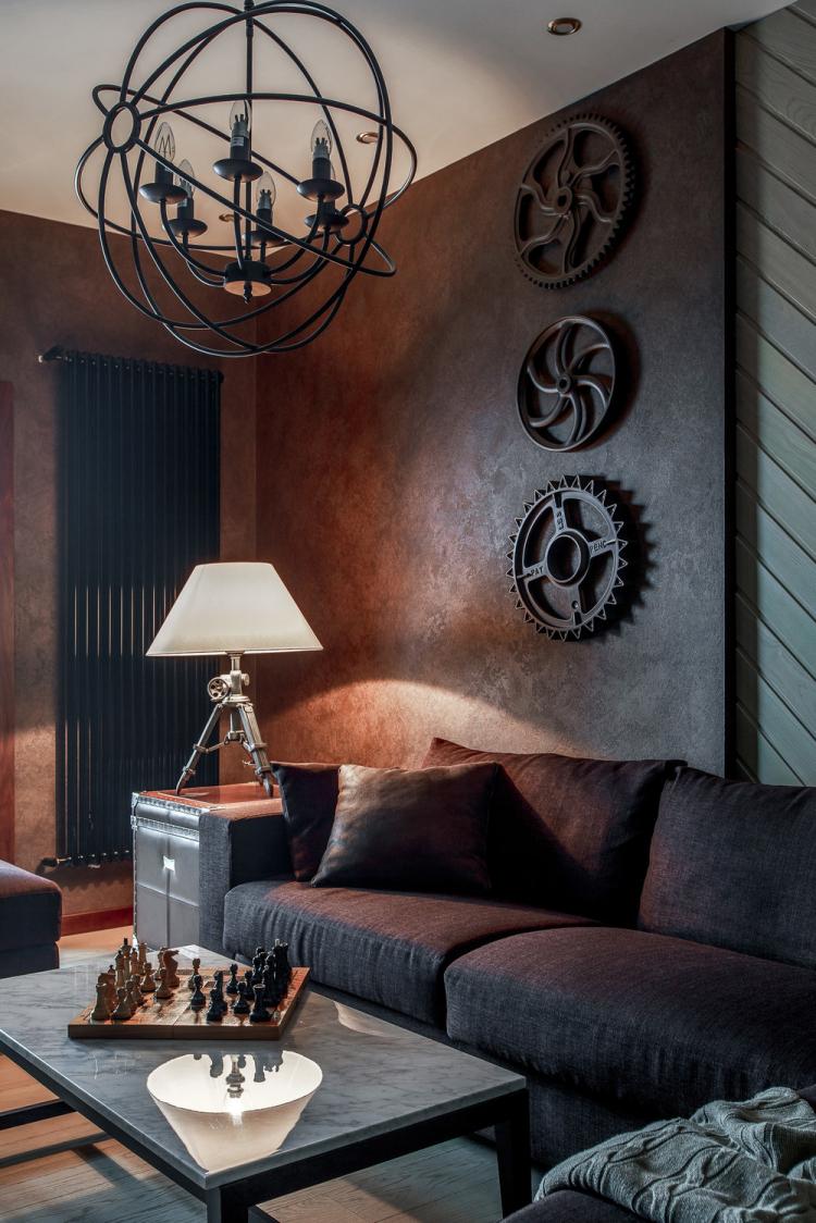 Appartement À propos des accents lumineux - design d'intérieur