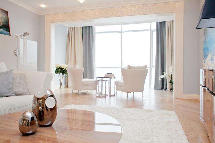 Appartement avec vue sur la digue, Novorossiysk - design d'intérieur