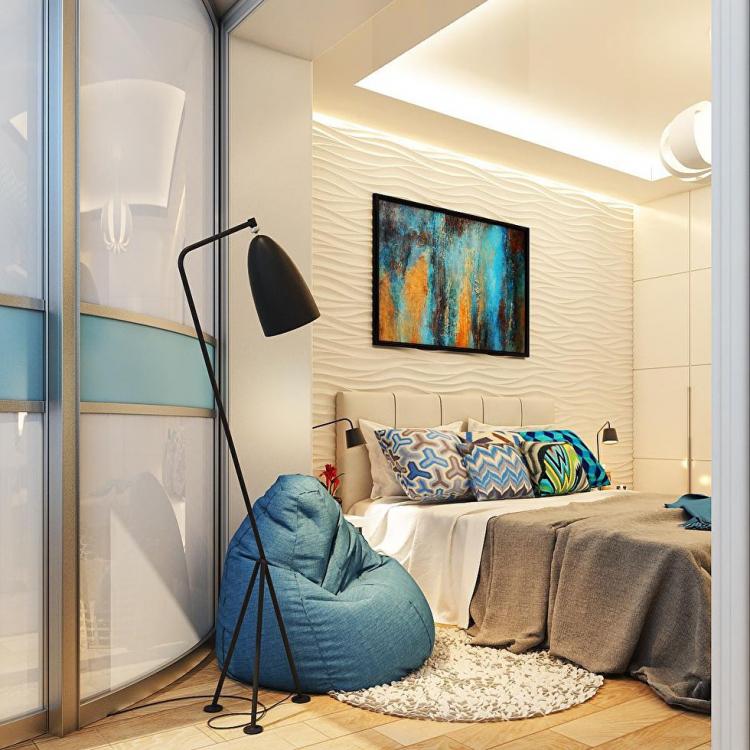 Appartement motifs scandinaves - design d'intérieur