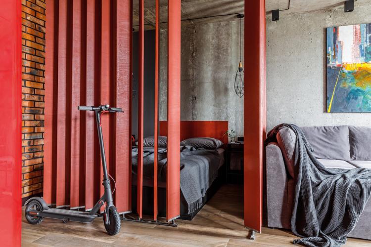 Studio 43 m2, Krasnodar - design d'intérieur