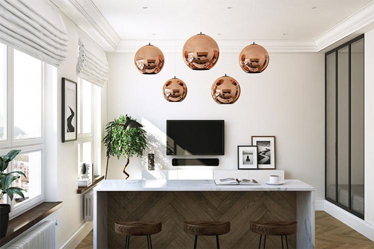 Appartement dans complexe résidentiel Filigrad - design d'intérieur