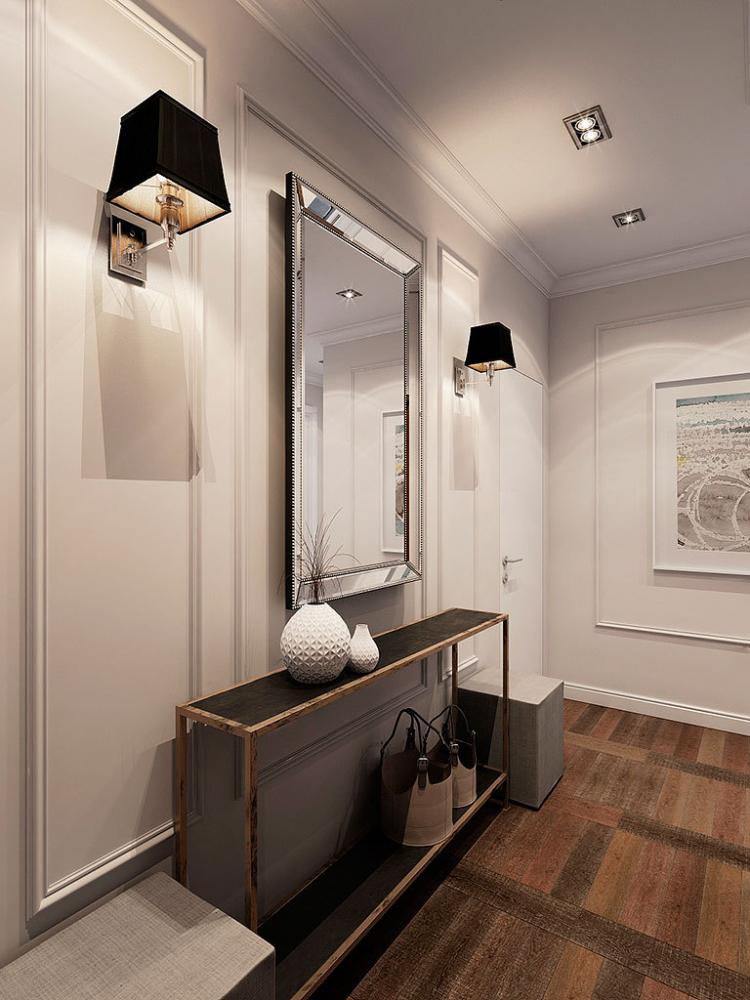 Appartement dans complexe résidentiel Smolny Park - design d'intérieur