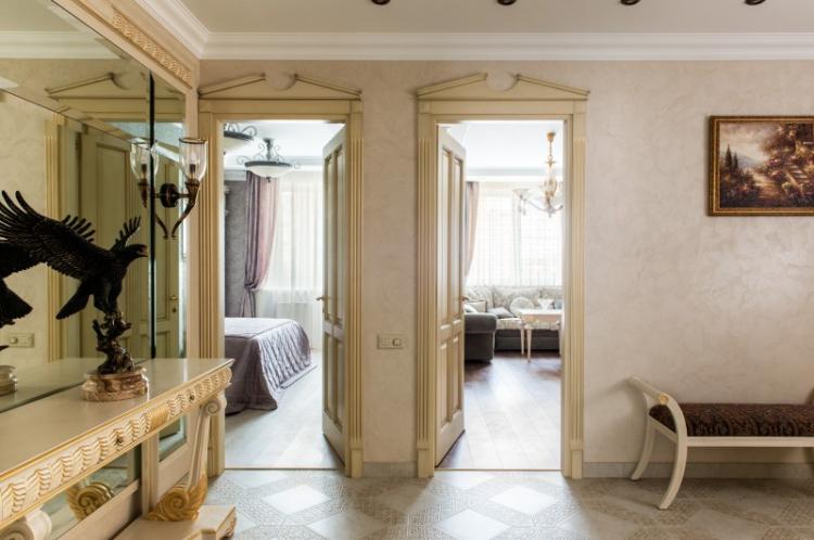 Appartement dans le complexe résidentiel Solovinaya Roscha, 120 m2 - design d'intérieur