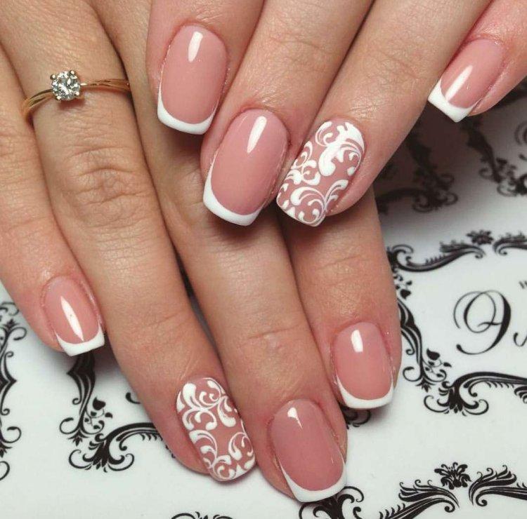 Manucure de mariage d'été 2020