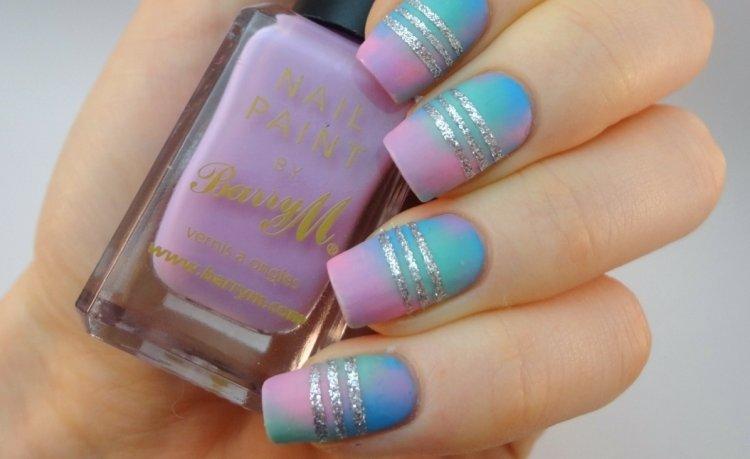 Manucure d'été 2020 avec dégradé