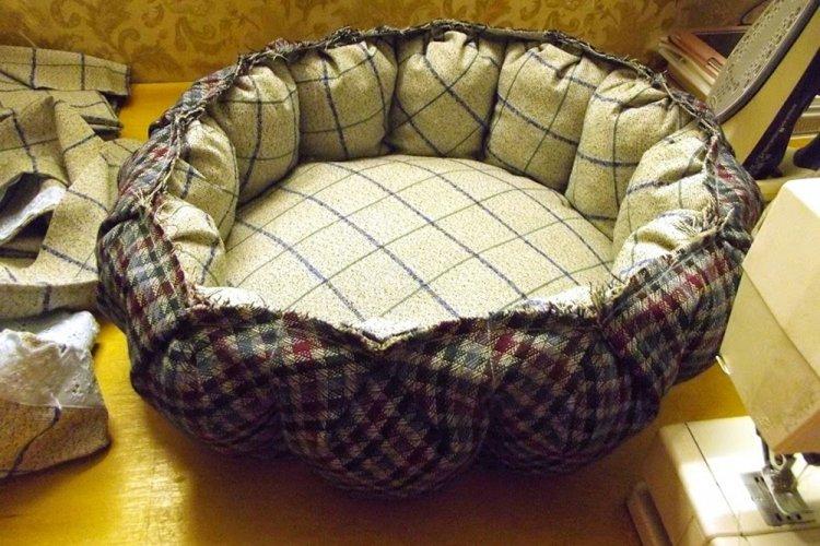 Lit pour chien à faire soi-même - photos et idées