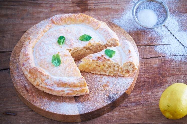 Tarte à la crème sure au citron - recettes
