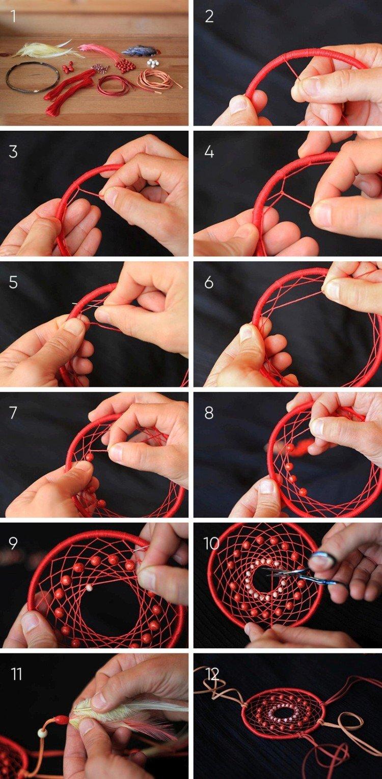 Attrape-rêves classique DIY - comment faire