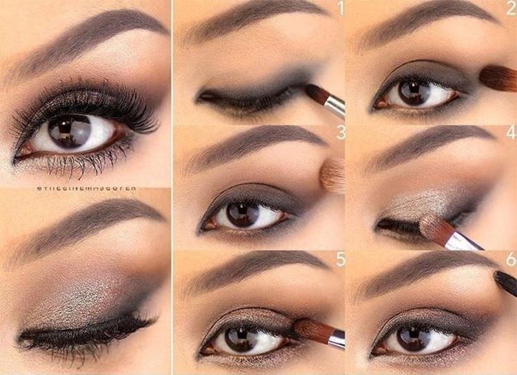 Smoky Ice - Maquillage pour les yeux marrons
