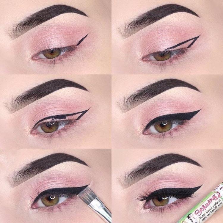 Chat Flèches - Maquillage Yeux Marrons