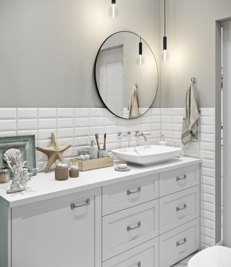 Petit appartement dans un style marin, Moscou - design d'intérieur