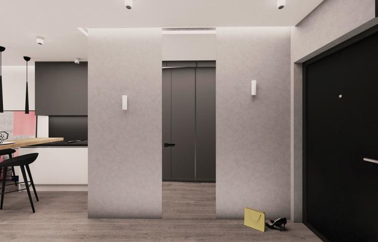 Petit studio dans le complexe résidentiel Moskvichka - design d'intérieur