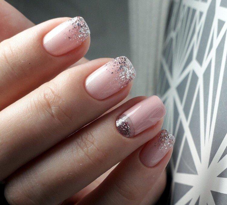 Glitter & Metallic - Ongles Courts 2021