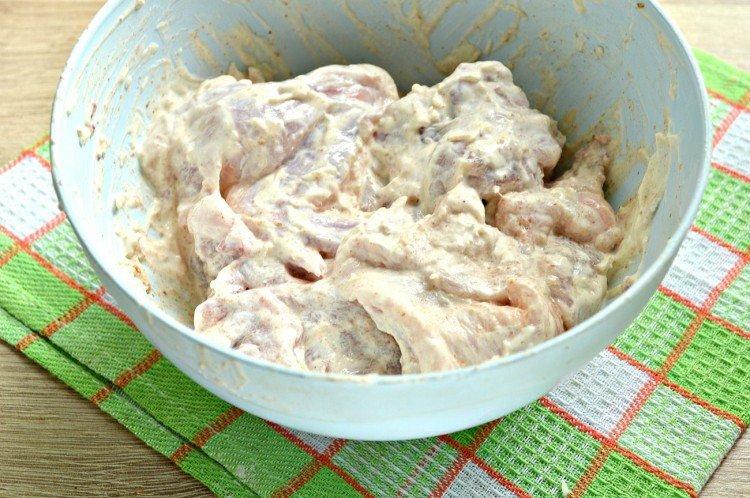 Marinade de poulet à la mayonnaise au four - recettes