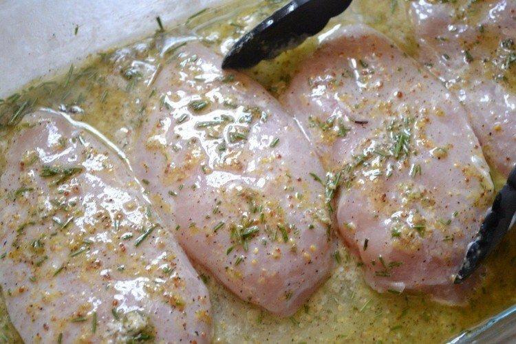 Marinade pour poulet au lait au four - recettes