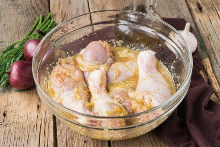 Marinade de poulet au beurre au four - recettes
