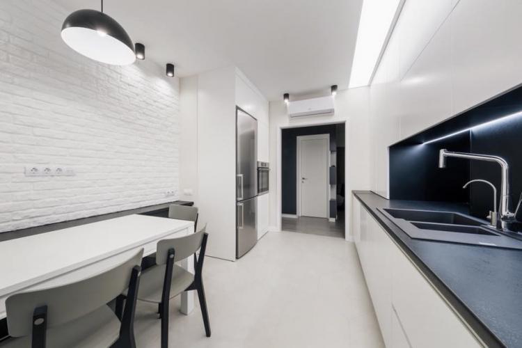 Panneaux MDF dans la cuisine - photo