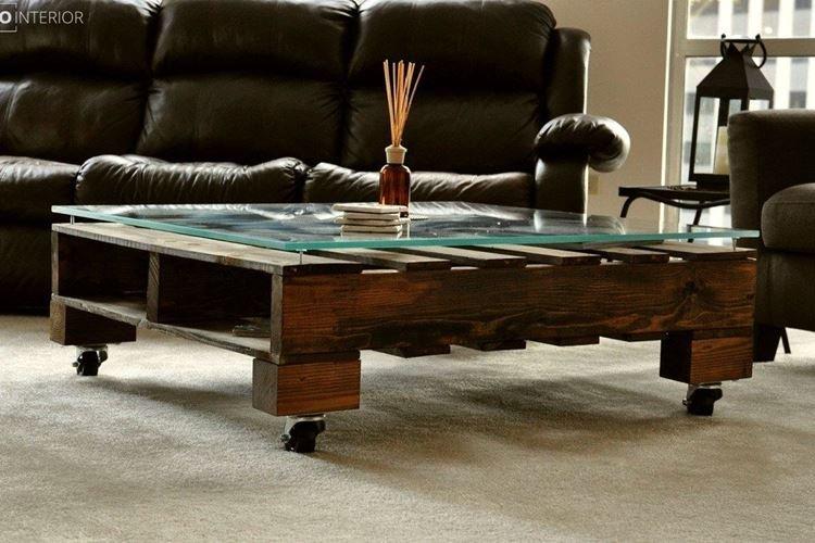 Table basse - Photos et idées de meubles de palettes DIY