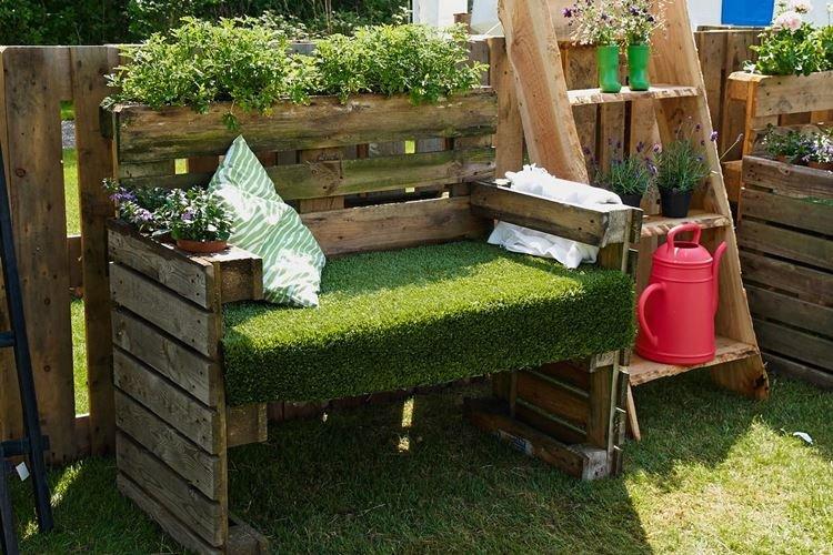 Meubles de jardin pour une résidence d'été - Photos et idées de meubles de palette bricolage