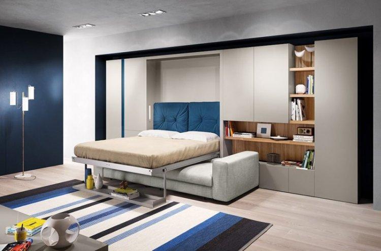 Armoire-lit-canapé - Meubles convertibles pour un petit appartement