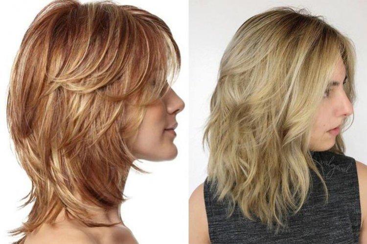 Cascade - Coupes de cheveux à la mode pour cheveux fins et fins